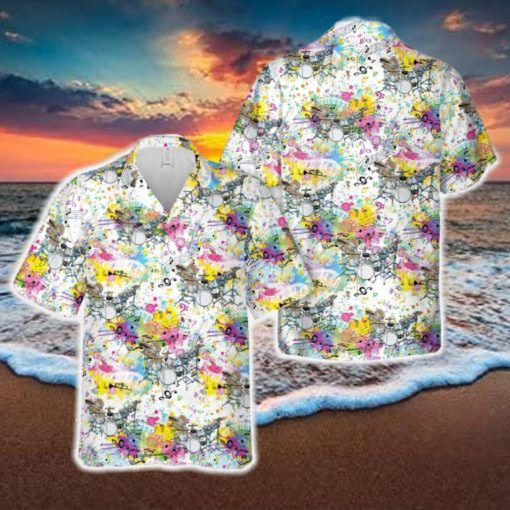 Neil Peart _Hockey Night in Canada_ Drum Kit Hawaiian Shirt For Men And Women Gift