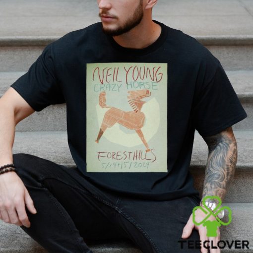 Neil Young Crazy Horse Foresthill 2024 Poster Shirt