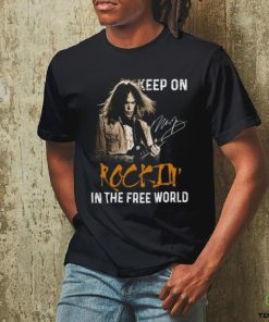Neil Young Keep On Rockin’ In The Free World T Shirt