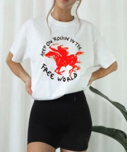 Neil Young Keep Rokin In The Free World T Shirt