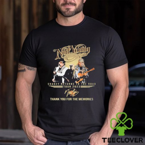 Neil Young Shakey Returns To The Road Tour 2023 Thank You For The Memories T Shirt