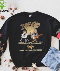 Neil Young Shakey Returns To The Road Tour 2023 Thank You For The Memories T Shirt