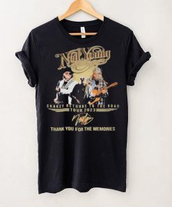 Neil Young Shakey Returns To The Road Tour 2023 Thank You For The Memories T Shirt