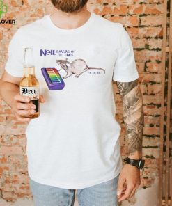 Neil banging out the tunes T shirt