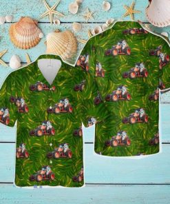 Neilo M7040 Q Cabin Tractor Grader Hawaiian Shirt Beach Hoilday Summer Gift