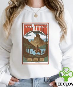 Nell young july 23 2023 Downtown Napa CA tour art poster design t shirt