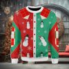 Funny Black Cat I Do What I Want Christmas Gift For Holiday Black Cat What 3D Ugly Christmas Sweater