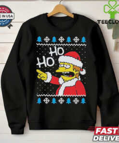 Nelson Muntz The Simpsons ho ho Christmas shirt