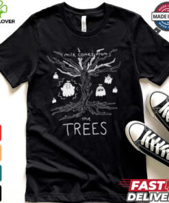 Nelward Milk Comes From The Trees Ghost Tee shirt