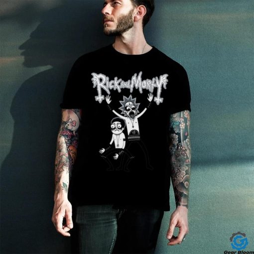 Nemonsclothing Black Metal Rick And Morty T Shirt