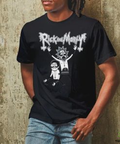 Nemonsclothing Black Metal Rick And Morty T Shirt