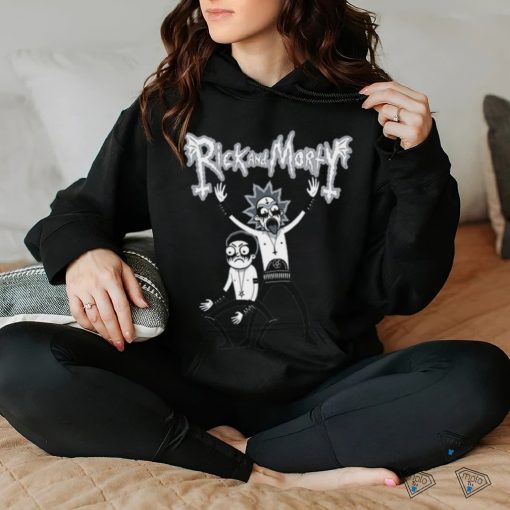 Nemonsclothing Black Metal Rick And Morty T Shirt