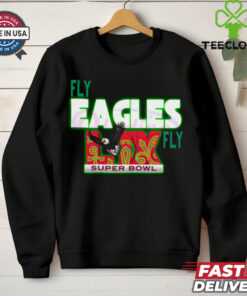 Neon Green Fly Eagles Fly Lix Super Bowl Champions shirt