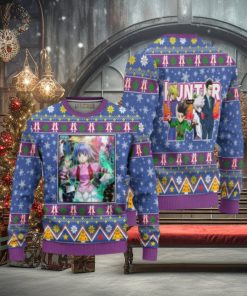 Neon Nostrade Anime Ugly Christmas Sweater Hunter x Hunter Xmas Gift