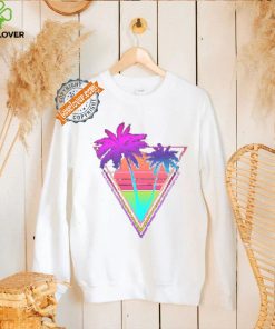 Neon Palm Tree Glow Bright Shirt
