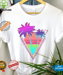 Neon Palm Tree Glow Bright Shirt