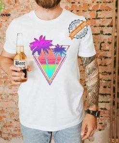 Neon Palm Tree Glow Bright Shirt