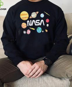 Neon Riot NASA Planets Black Vintage Nasa T Shirt