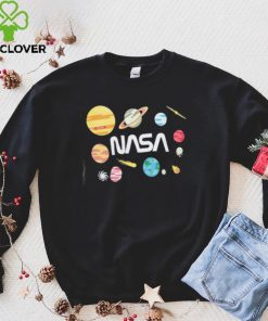 Neon Riot NASA Planets Black Vintage Nasa T Shirt