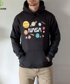 Neon Riot NASA Planets Black Vintage Nasa T Shirt