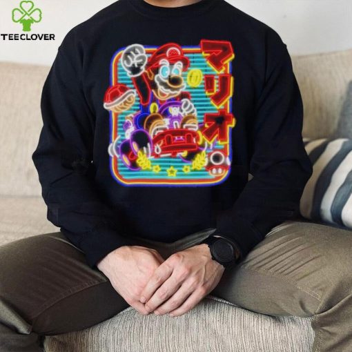 Neon kart Mario kart hoodie, sweater, longsleeve, shirt v-neck, t-shirt