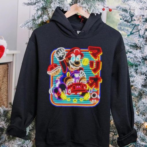 Neon kart Mario kart hoodie, sweater, longsleeve, shirt v-neck, t-shirt