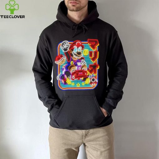 Neon kart Mario kart hoodie, sweater, longsleeve, shirt v-neck, t-shirt