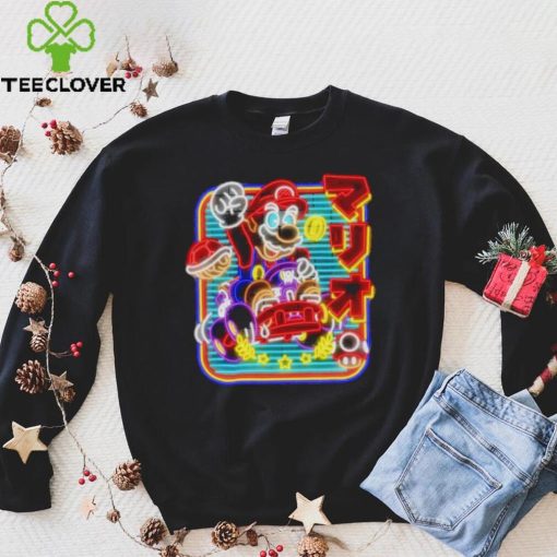 Neon kart Mario kart hoodie, sweater, longsleeve, shirt v-neck, t-shirt