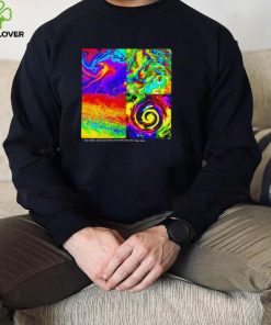 Neon rainbow colored Fluid flowing around filling the Entire Image Space hoodie, sweater, longsleeve, shirt v-neck, t-shirt
