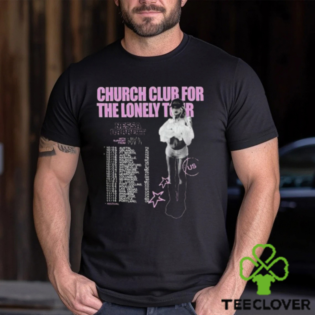 Nessa Barrett Church Club For The Lonely Tour 2023 Merch, Nessa Barrett 2023 Tour Shirt, Nessa Barrett 2023 Tour With Support From May A Shirt Nessa Barrett Church Club For The Lonely Tour 2023 Merch, Nessa Barrett 2023 Tour Shirt, Nessa Barrett 2023 Tour With Support From May A Shirt