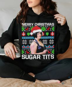 Nessa Jenkins Merry Christmas Sugar Tits Ugly Christmas Shirt