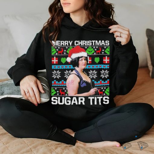 Nessa Jenkins Merry Christmas Sugar Tits Ugly Christmas Shirt