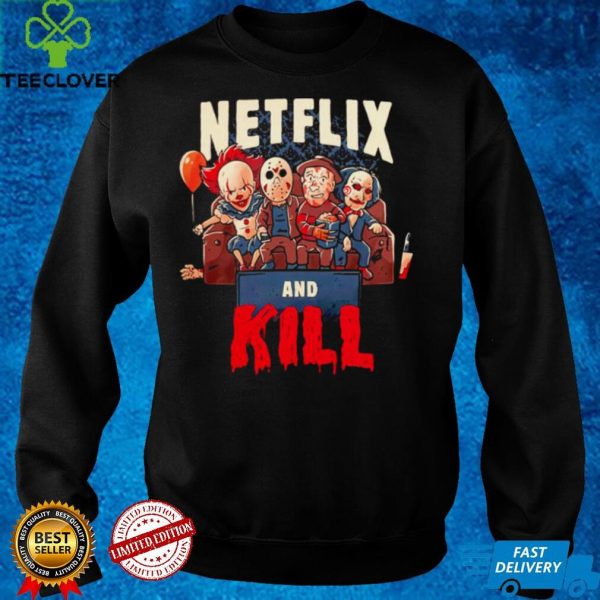 Netflix and kill Halloween hoodie, sweater, longsleeve, shirt v-neck, t-shirt
