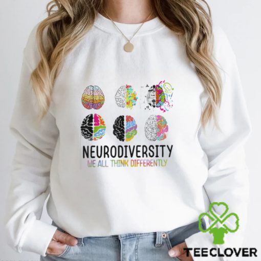 Neurodiversity We All Think Differently Classic T Shirt