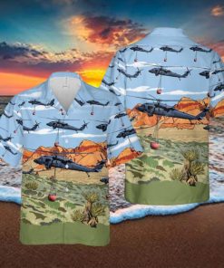 Nevada Army National Guard UH 60 Blackhawk Hawaiian Shirt For Men And Women Gift