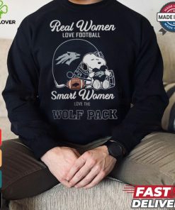 Nevada Wolf Pack x Snoopy Real Women Love Football Smart Women Helmet 2024 Shirt