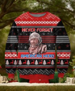 Never Forget American Hero Knitting Pattern For Womens Ugly Sweater