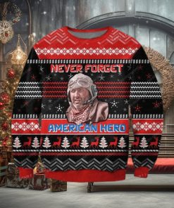Never Forget American Hero Knitting Pattern For Womens Ugly Sweater
