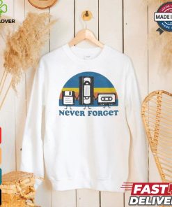 Never Forget Floppy Disk T shirt