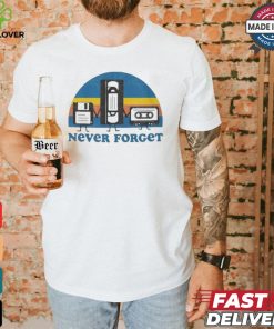 Never Forget Floppy Disk T shirt