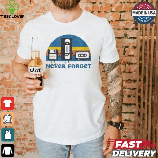 Never Forget Floppy Disk T shirt