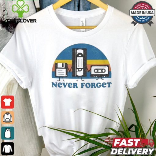 Never Forget Floppy Disk T shirt
