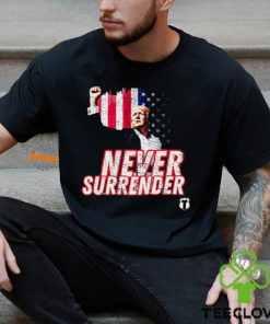 Never Surrender Trump Shooting T Shirt