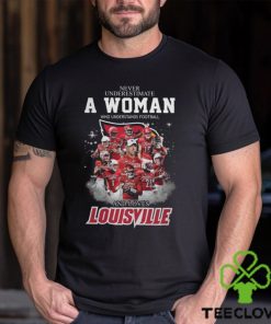 Never Uderestimate A Woman Who Understands Football Louisville Shirt