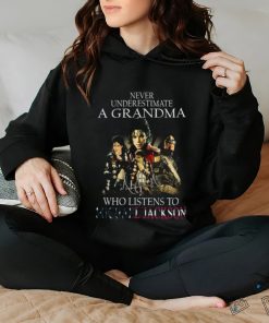 Never Underestimate A Grandma Who Listens To Michael Jackson T Shirt