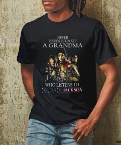 Never Underestimate A Grandma Who Listens To Michael Jackson T Shirt