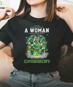 Never Underestimate A Woman Who Understand Football And Loves Or T Shirt