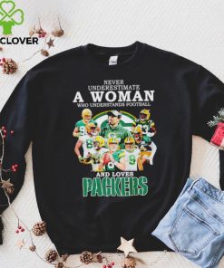 Never Underestimate A Woman Who Understand Football And Loves Packers Signatures Shirt 4 Never Underestimate A Woman Who Understand Football And Loves Packers Signatures Shirt