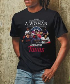 Never Underestimate A Woman Who Understands Baseball Minnesota Twins Shirt