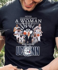 Never Underestimate A Woman Who Understands Basketball And Love Uconn Men’s Basketball Final Four Shirt 1 Never Underestimate A Woman Who Understands Basketball And Love Uconn Men’s Basketball Final Four Shirt
